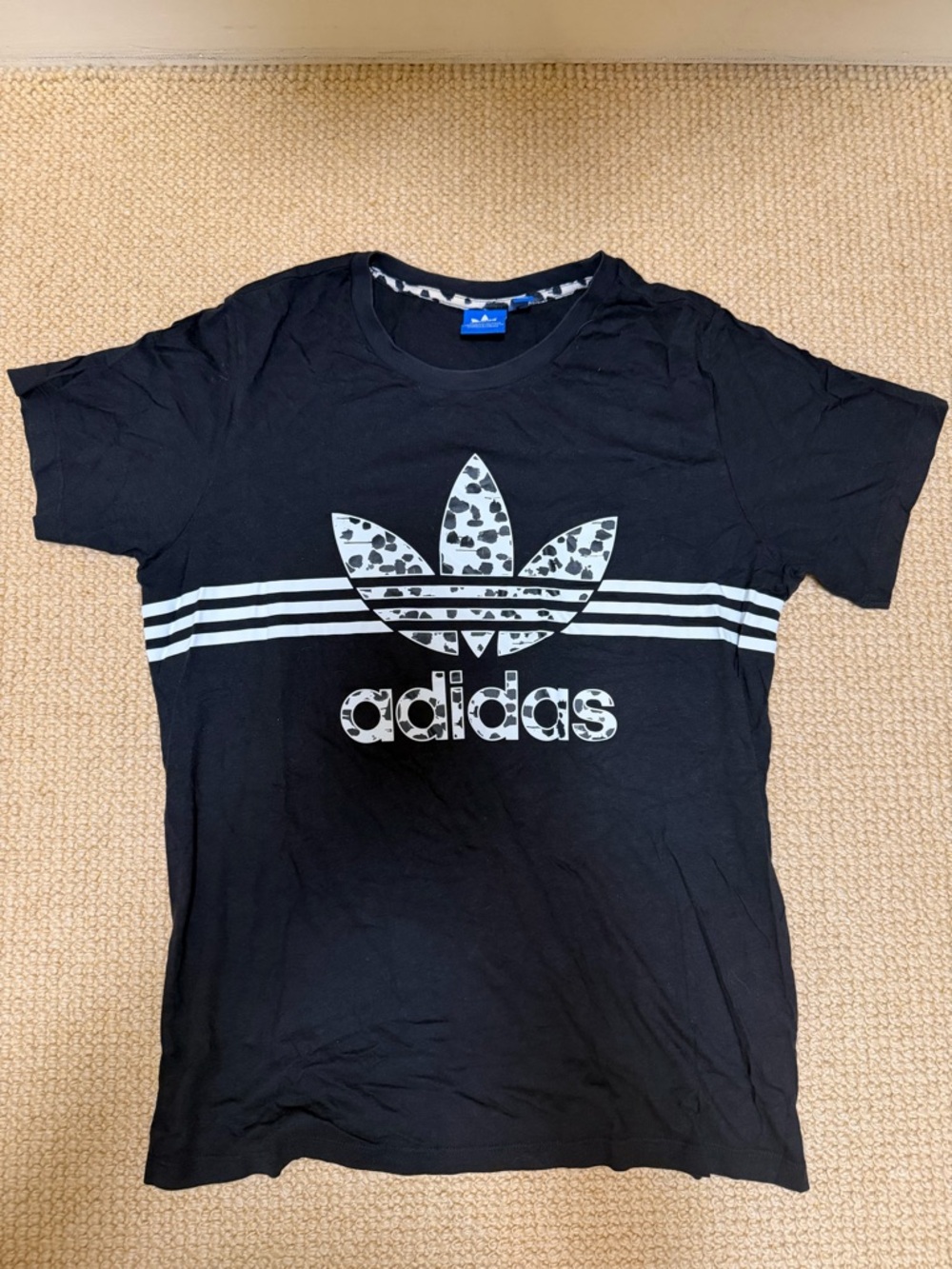 Adidas black Tshirt